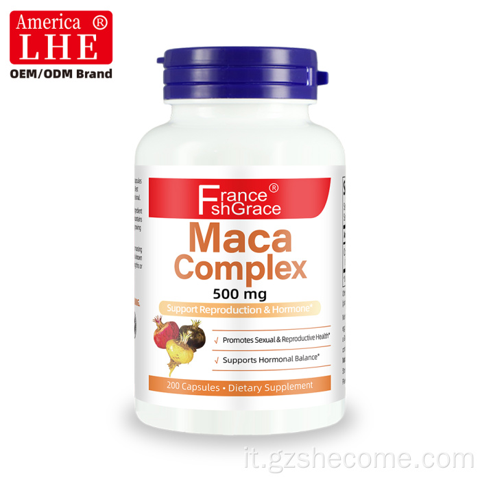 Shecome Maca Complex Capsules sostiene la salute